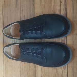 Samuel Hubbard Men's Black Mudguard Oxford, Size 12 Medium